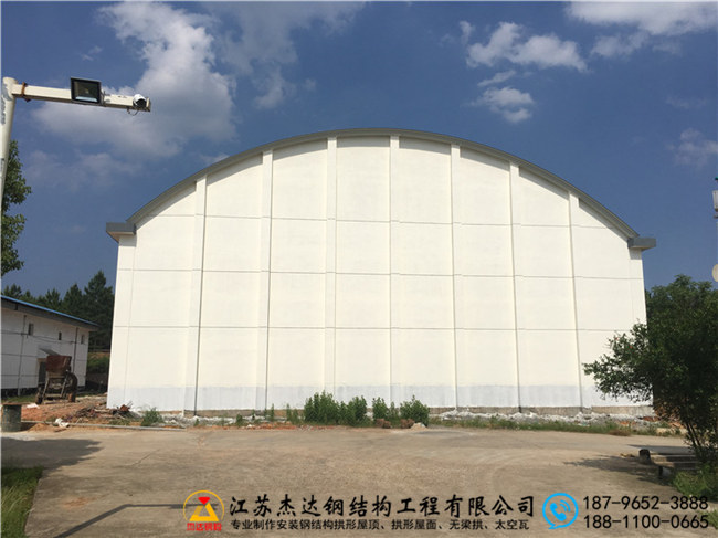 宿遷拱形屋面MIC240型結構施工解析