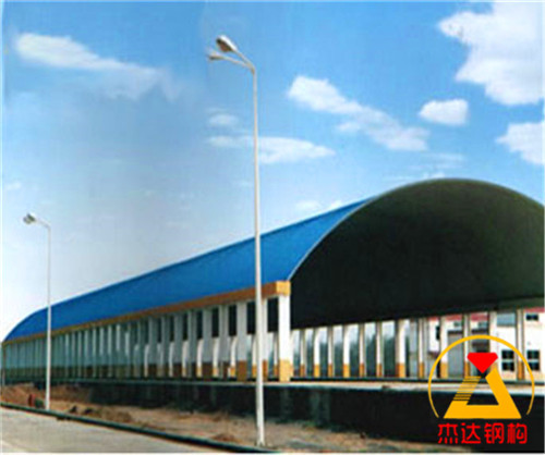 集貿市場無梁拱形屋面