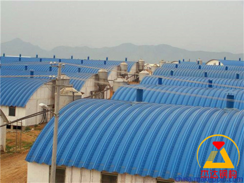 車庫鋼結構拱形屋頂