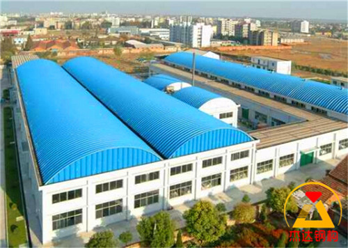 車庫鋼結構拱形屋頂