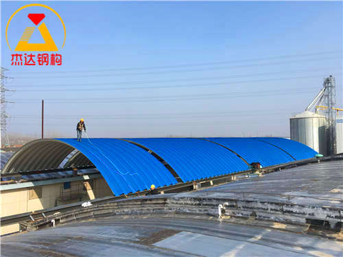 淮安糧食儲備拱形波紋瓦