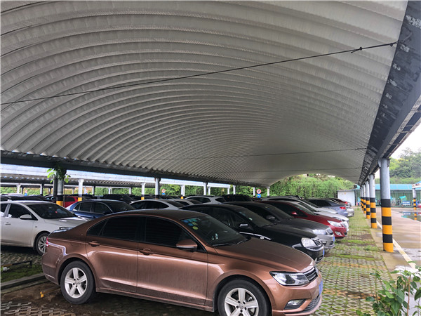 江西上饒車庫無梁拱形屋頂案例